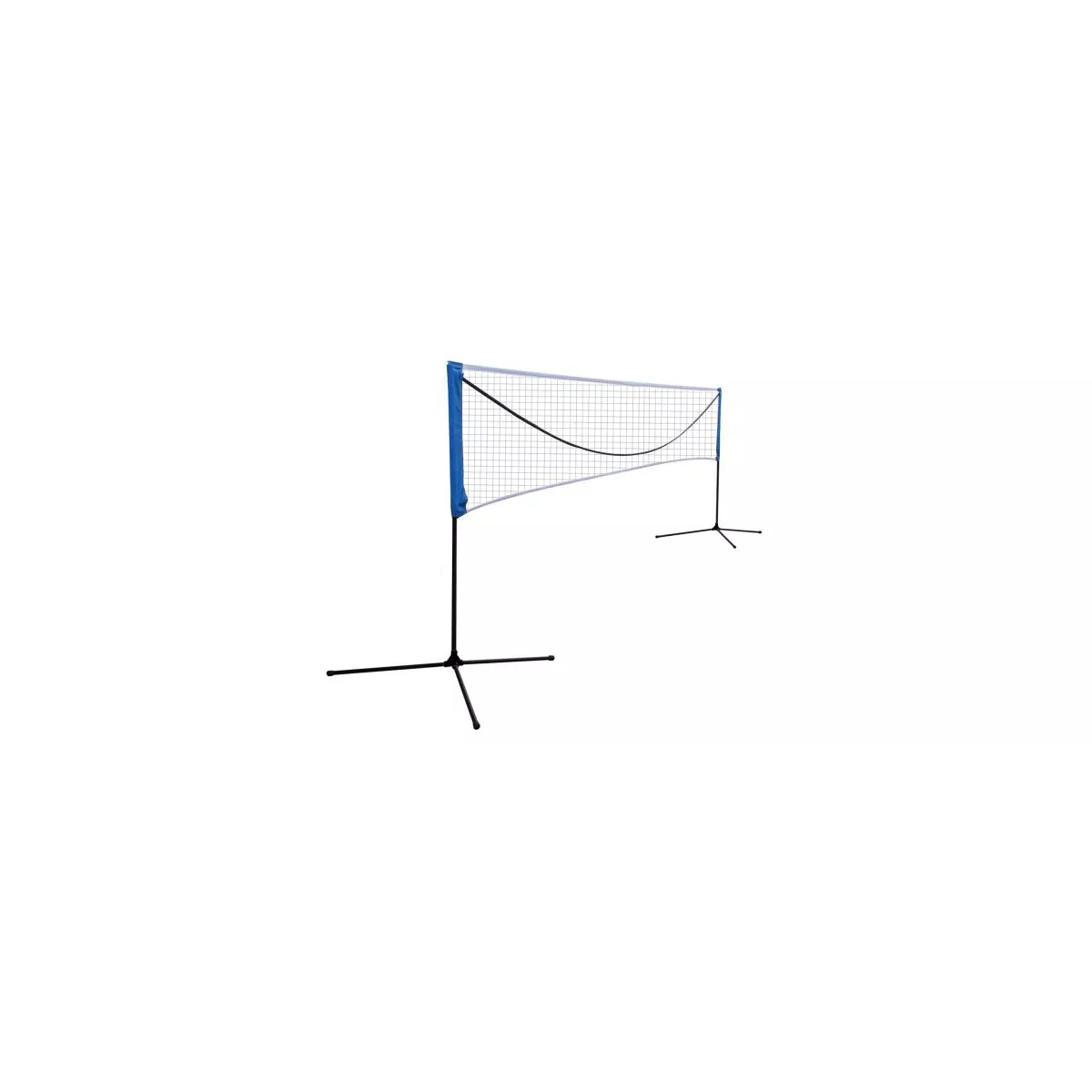 BestParts 17FT Portable Volleyball Badminton Net with Iron Frame & Carry Bag – Adjustable Height